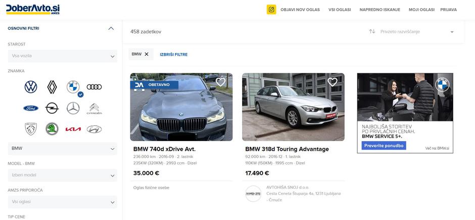 Rabljeni avtomobili na Doberavto.si | Avtor: Doberavto