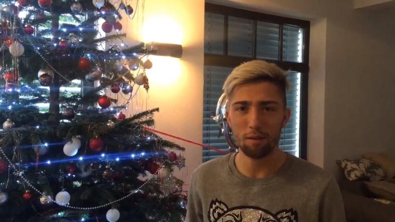 kevin kampl božična jelka