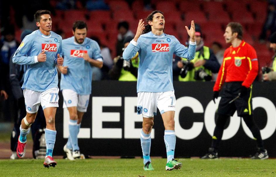 Edinson Cavani gol zadetek proslavljanje slavje proslava slavje veselje