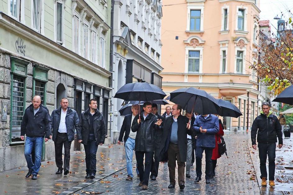 Borut Pahor in monaški knez Albret II.