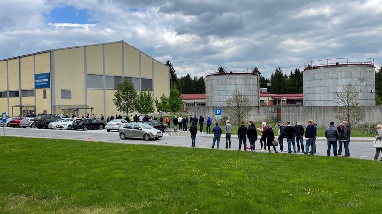 Vrsta za cepljenje, vojašnica Edvarda Peperka