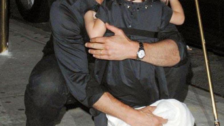 Tom si močno želi drugega otroka. (FOTO: Flynet/JLP)