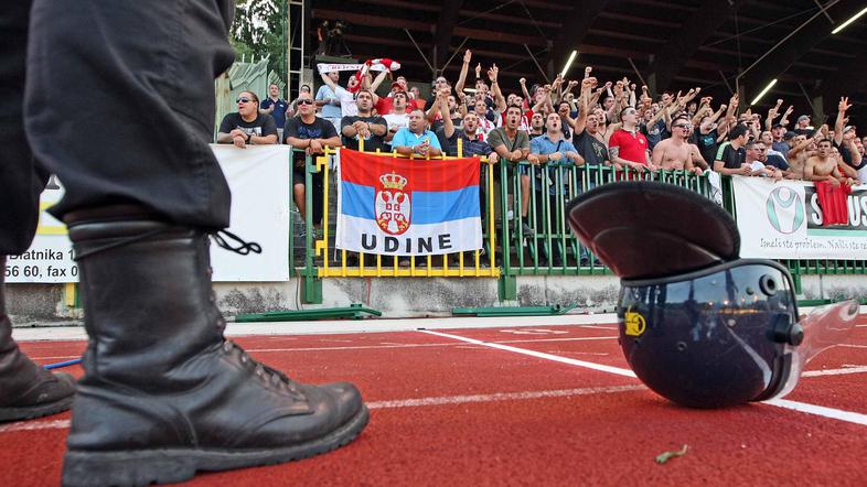 Gostovanje Zvezde v Velenju je lani minilo mirno. (Foto: Saša Despot)