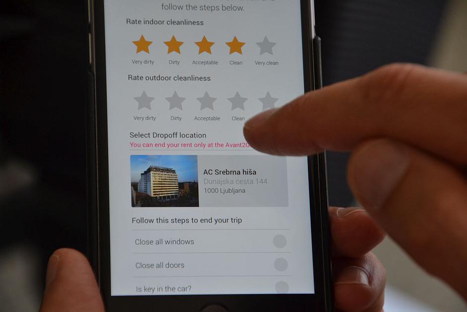 Car sharing v Ljubljani | Avtor: Gregor Prebil