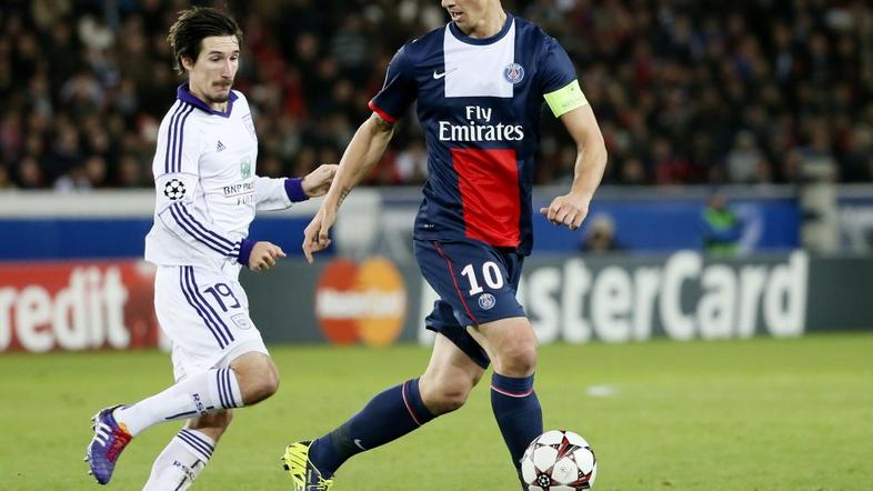 ibrahimović psg kljestan anderlecht