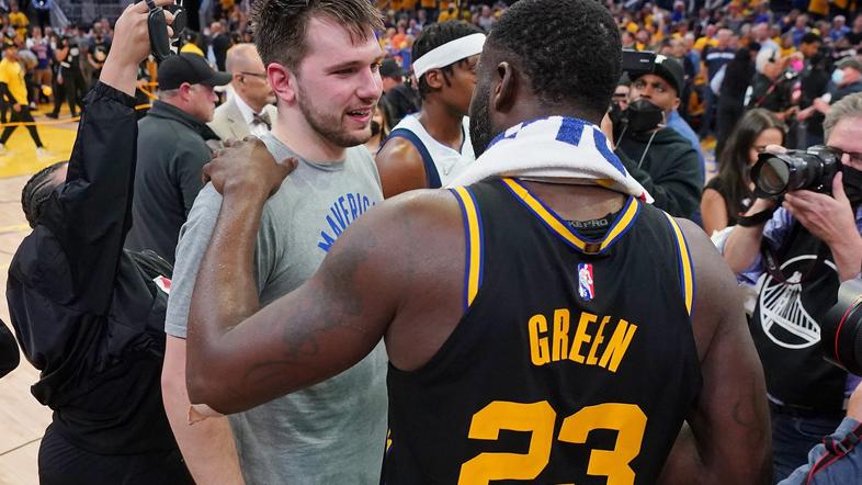 Draymond Green Luka Dončić