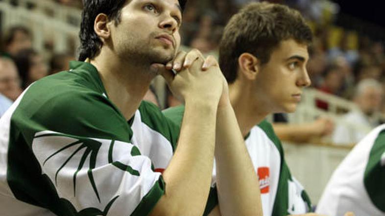 Sašo Ožbolt v četrtek proti Špancem ne bo mogel pomagati soigralcem.