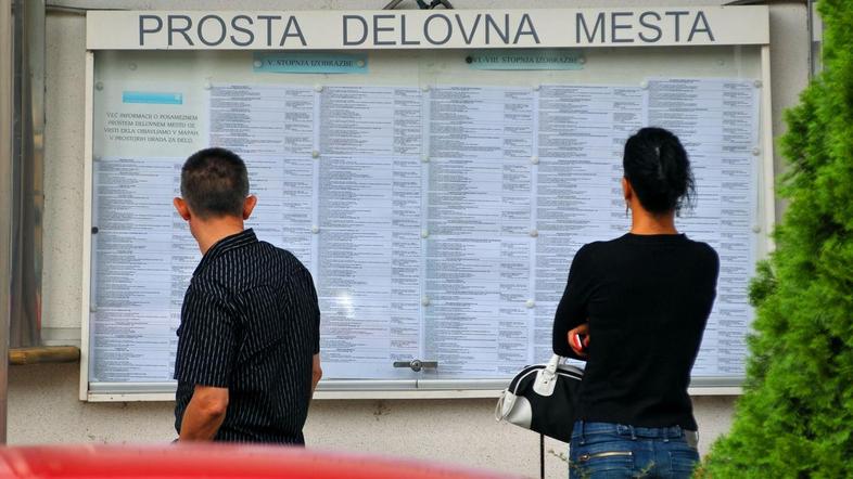 Po napovedih Banke Slovenije šele leta 2013 lahko pričakujemo zmanjšanje brezpos