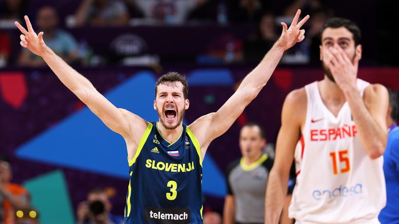 Goran Dragić Slovenija Španija EuroBasket 2017 polfinale