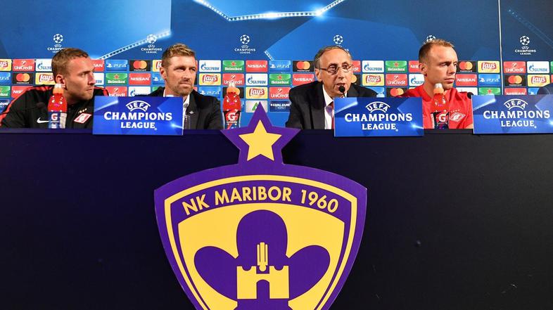 Spartak Moskva novinarska konferenca Maribor
