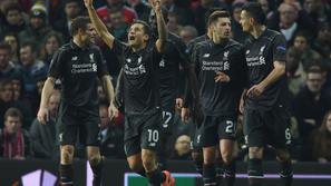 Philippe Coutinho Manchester United Liverpool Liga Evropa