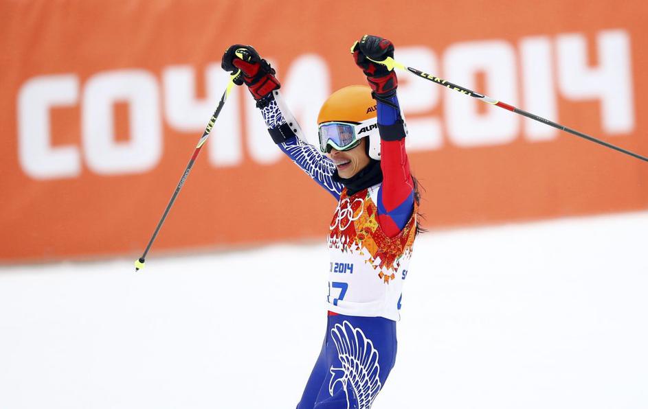 vanessa mae olimpijske igre veleslalom soči