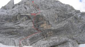 Južna stena Skute, Zajeda