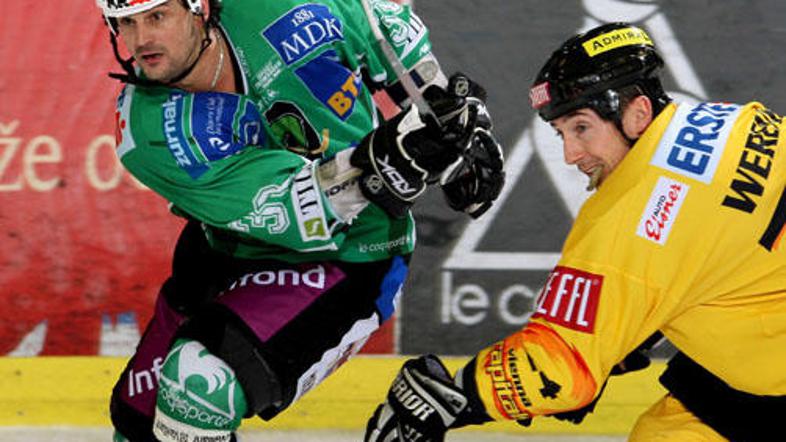 Frank Banham in soigralci so še drugič v treh dneh morali priznati premoč Dunaju