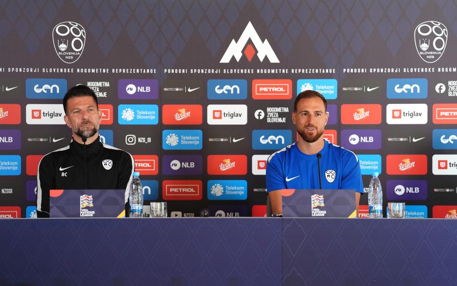 Boštjan Cesar in Jan Oblak | Avtor: Profimedia