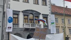 Protest v Ljubljani