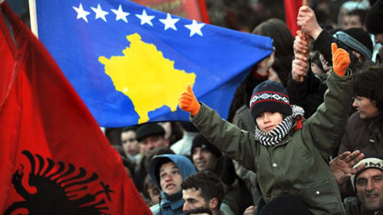 Na Kosovu o kakršnikoli delitvi države nočejo niti slišati. (Foto: Reuters)