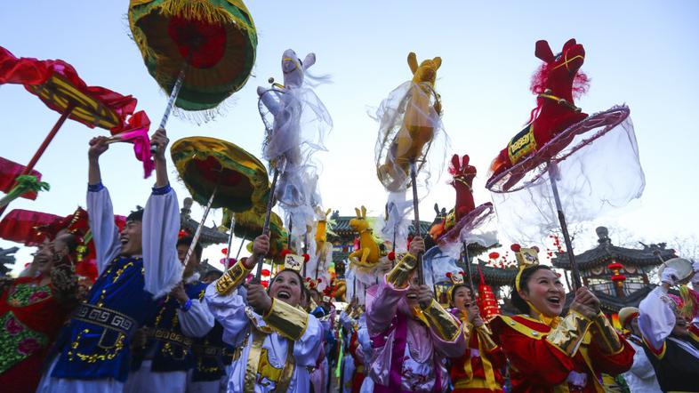 Praznovanje lunarnega novega leta.