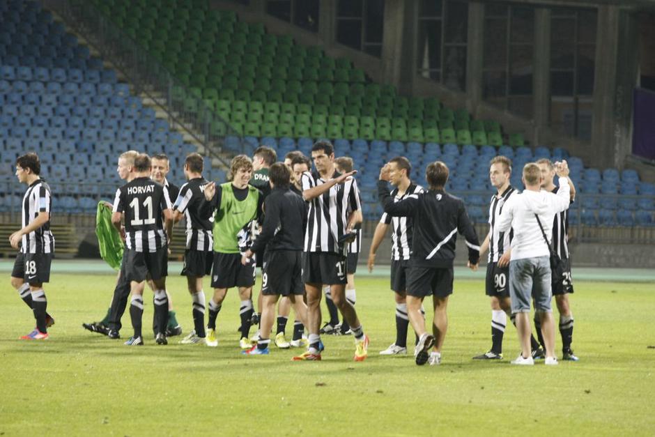 Mura 05 Arsenal Kijev veselje | Avtor: Saša Despot