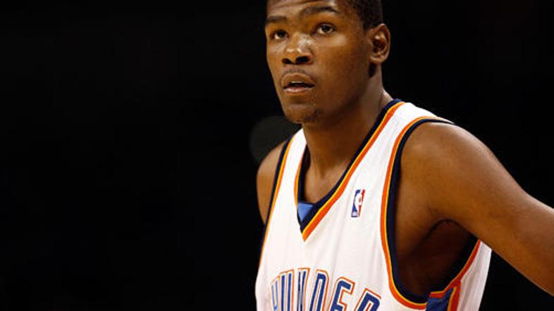 Kevin Durant je imel lani povprečje 25,3 točke na srečanje.