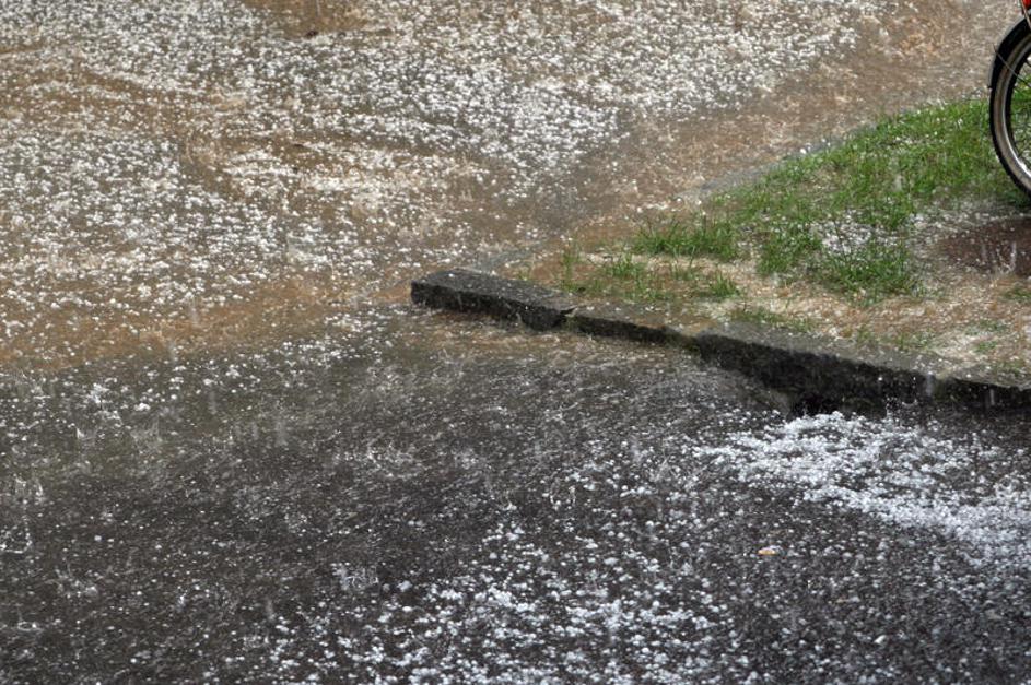 toča, Rožna dolina, Ljubljana