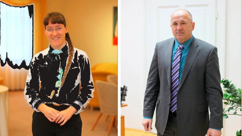 Andreja Špernjak in Milan Mikl