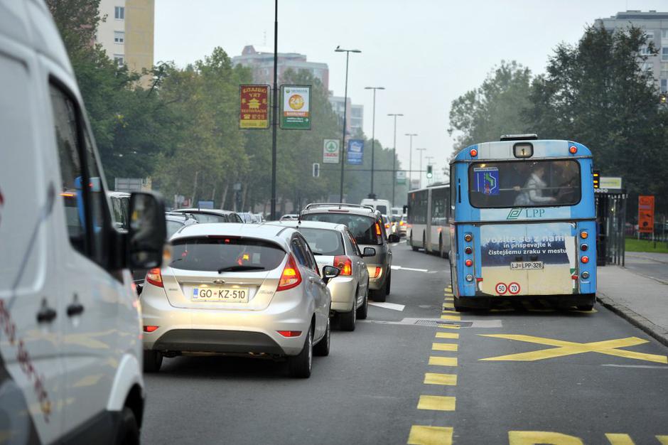 promet Ljubljana vpadnica | Avtor: Anže Petkovšek