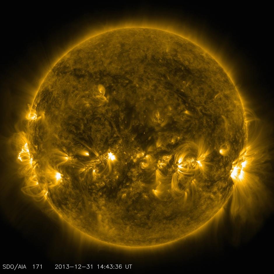 razno 05.01.14. sonce, The current conditions of the quiet corona and upper tran | Avtor: razno 05.01.14. sonce, The current conditions of the quiet corona and upper tran