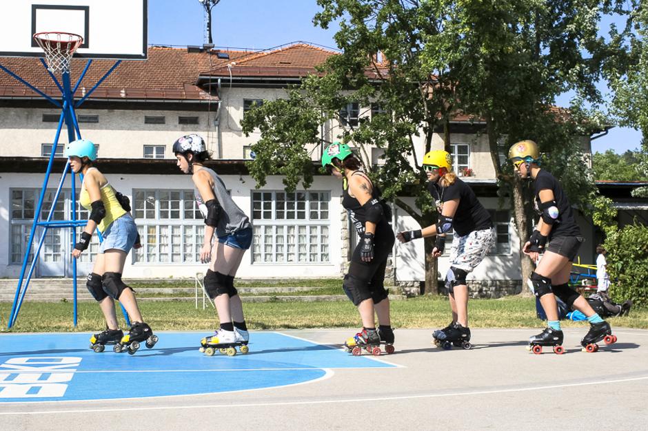 Roller derby | Avtor: Roller derby klub Ljubljana