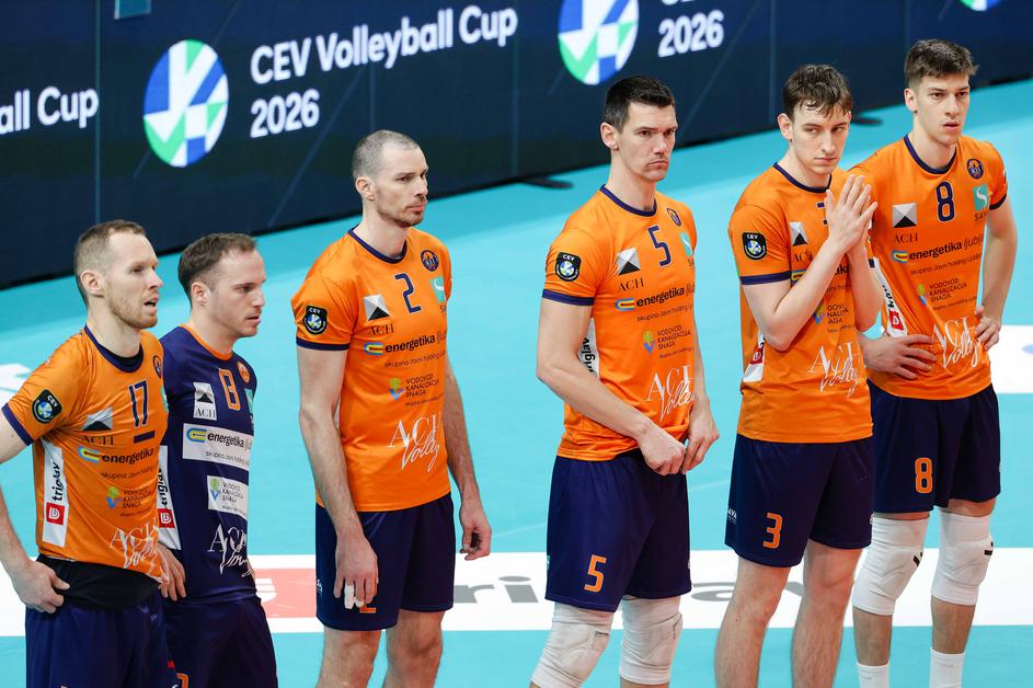 odbojka ACH Volley Ljubljana - Piacenza