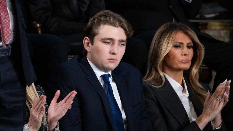 melania trump, barron trump