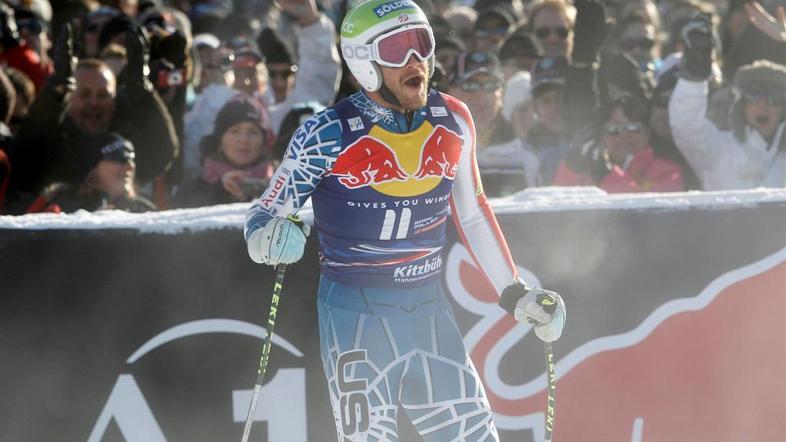 Bode Miller je bil na superveleslalomu 12. (Foto: Reuters)