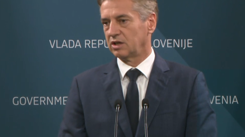 Robert Golob, tiskovna konferenca ob 3. obletnici vlade