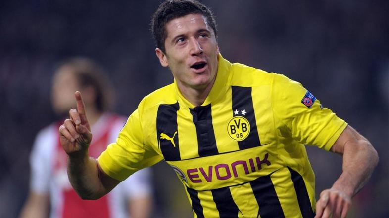 Lewandowski Ajax Amsterdam Borussia Dortmund Liga prvakov