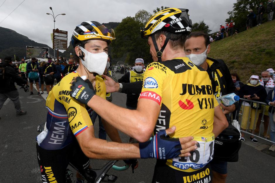 Sepp Kuss Primož Roglič | Avtor: Profimedia