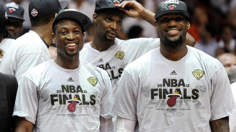 miami heat wade james