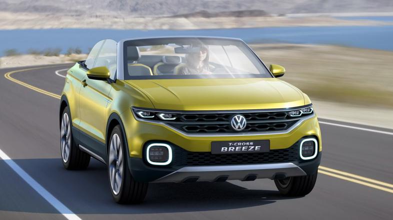 Volkswagen T cross breeze koncept