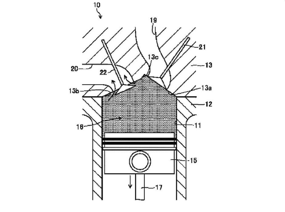 Mazda dvotaktni motor | Avtor: United States Patent Application Publication