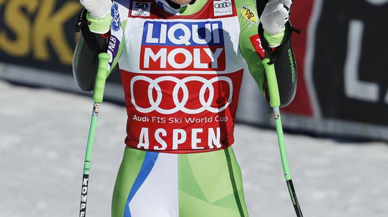 Ilka Štuhec Aspen superveleslalom