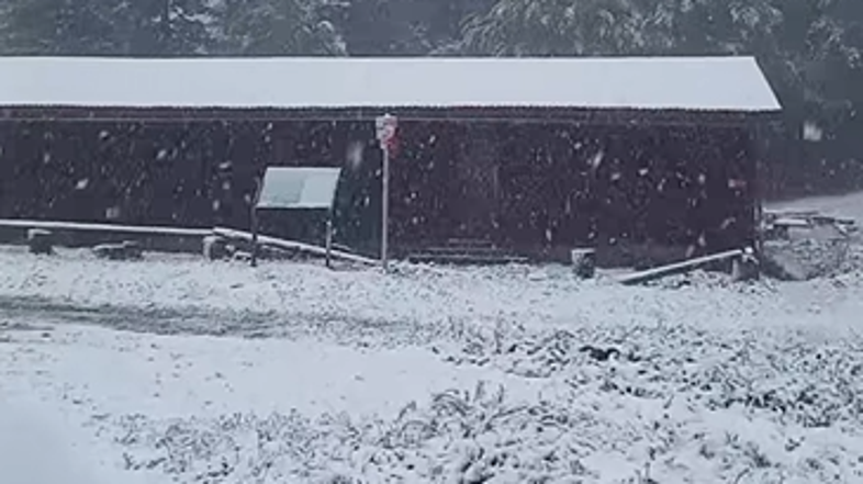 Sneg v Severnem Velebitu