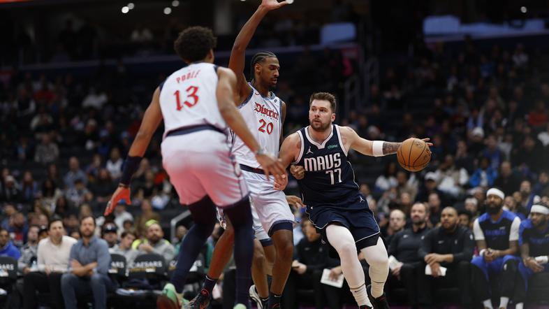 Luka Dončić Wizards Mavs