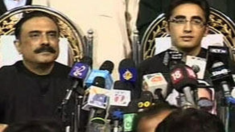 bilawal zardai in asif ali zardari