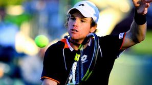 Blaž Kavčič se je prvič uvrstil v drugo kolo OP Avstralije. (Foto: Nik Rovan)