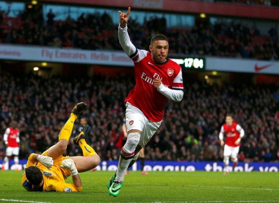 Oxlade-Chamberlain Oxlade Chamberlain Arsenal Crystal Palace Premier League