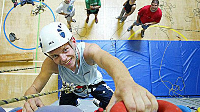 Ramon Puigblanque je med moškimi preplezal najvišje.