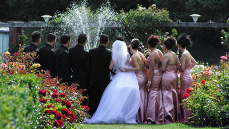 Na Blejskem gradu se je letos poročilo že skoraj sto parov, lani pa v celem letu