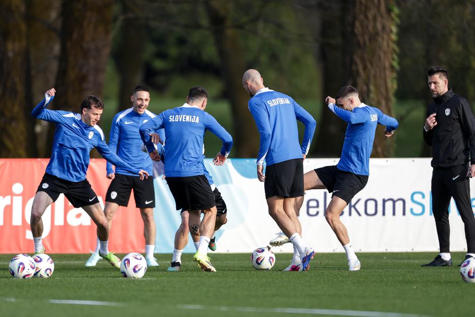 trening nogometne reprezentance slovenije, boštjan cesar | Avtor: Saša Despot