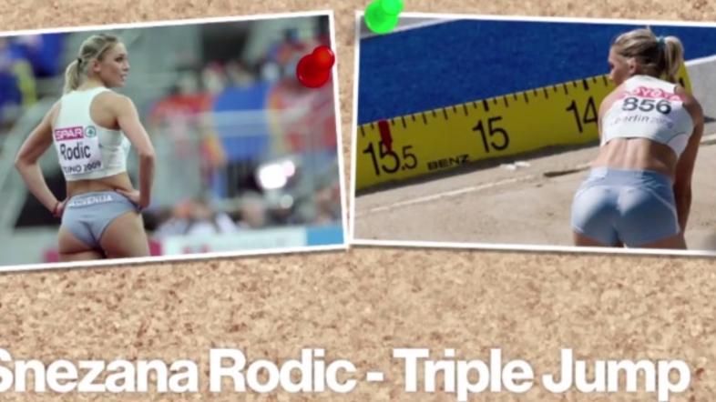 Rodić troskok atletika atletinja ritka zadnjica talkSPORT talk sport radio izbor