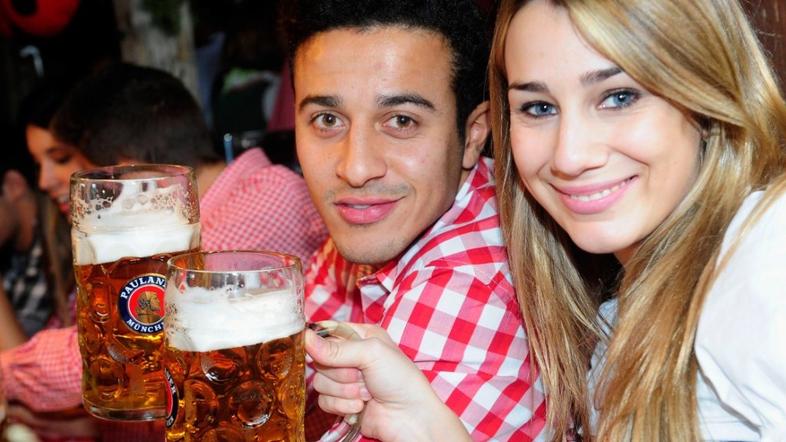 Oktoberfest München Thiago Alcantara