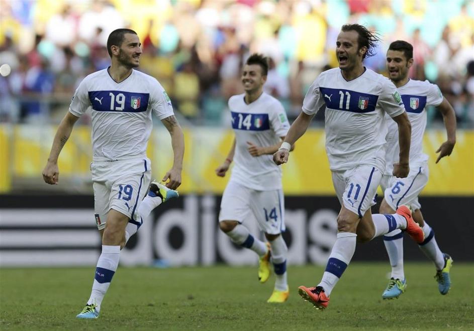 Bonucci El Shaarawy Gilardino konfederacij tekma za tretje mesto Salvador Arena 